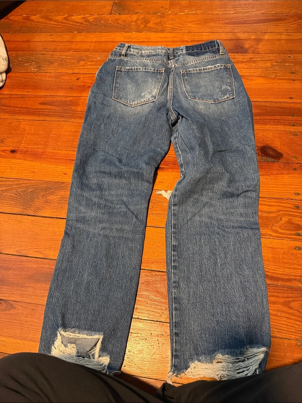 Flying Monkey Light Wash Denim Jeans - Picture 2 of 4